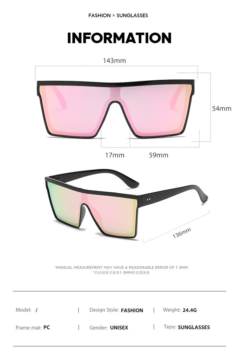 Trendy Square Shaped Fashion Glasses – Polarized Sun Shades
