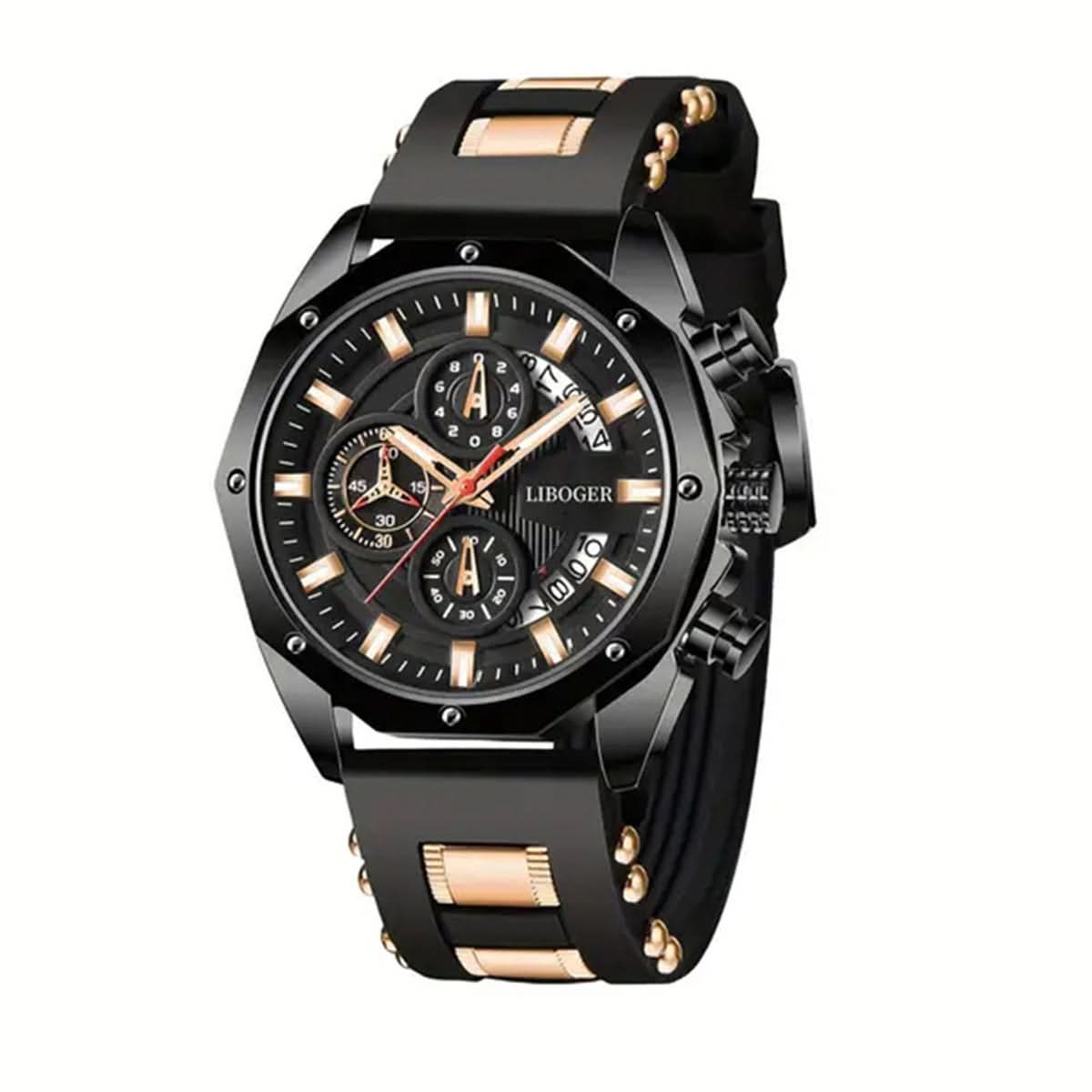 2024 Premium Classic Men's Chronograph Watch – Luminous, Waterproof, Casual